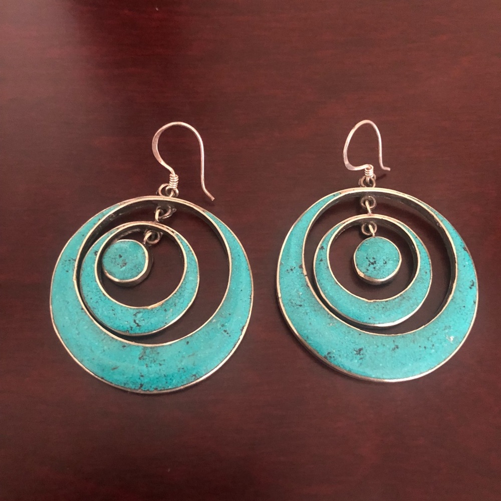 Turquoise earrings